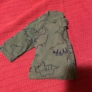 Green Dino 3m foot onsie